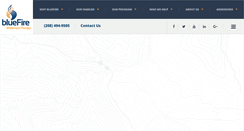 Desktop Screenshot of bluefirewilderness.com